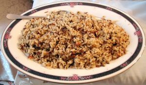 foto de arroz integral